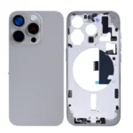 Housing mit Back Cover für iPhone 15 Pro Max